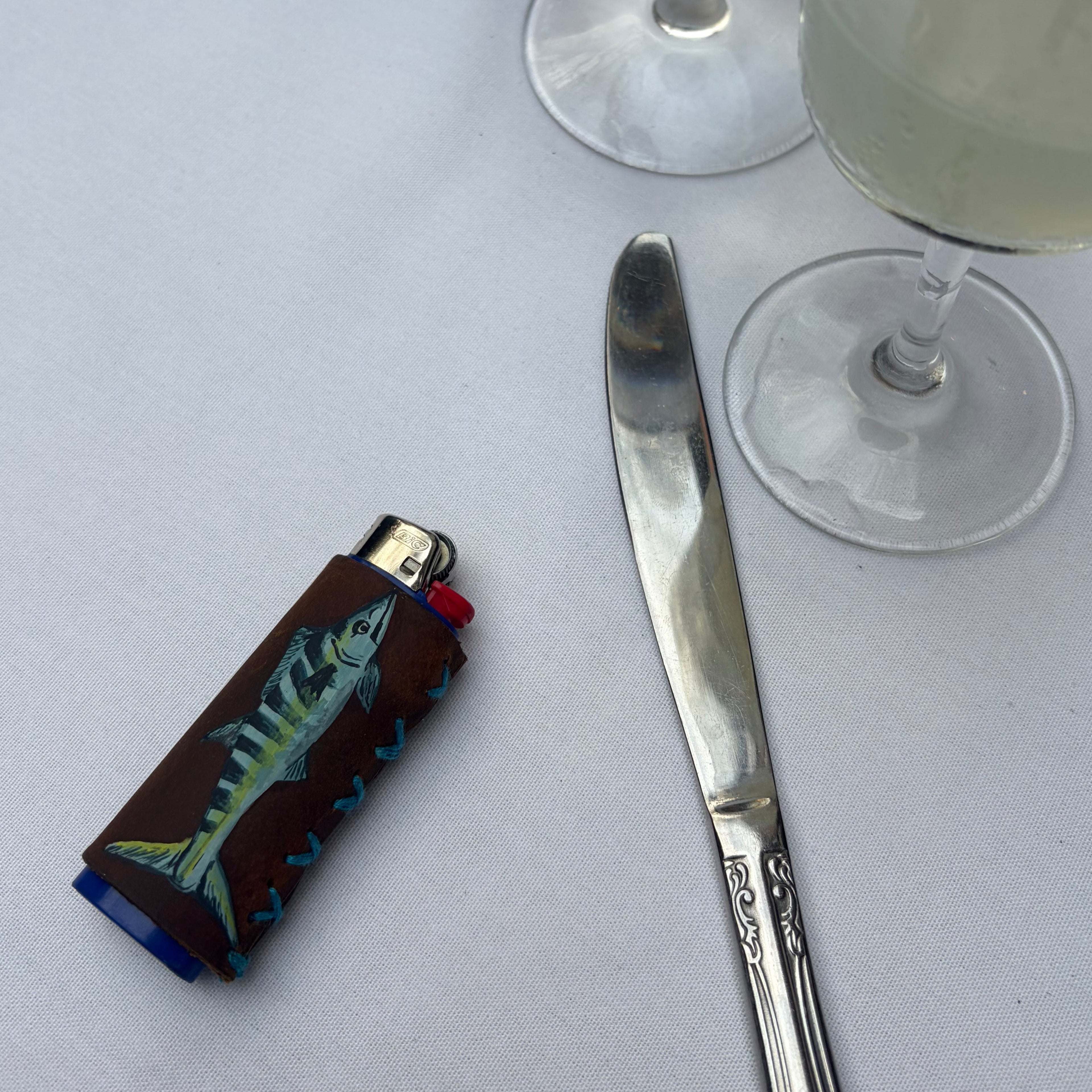 Leather Lighter Case