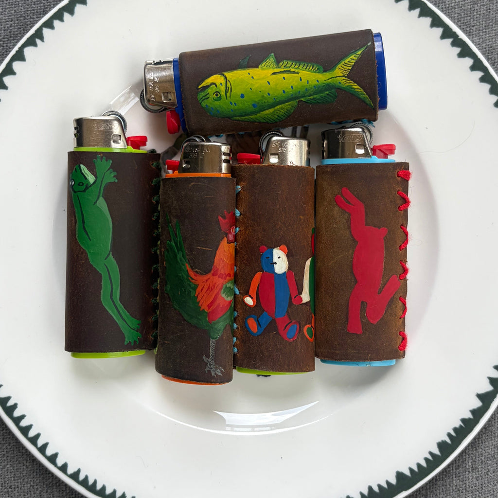Leather Lighter Case