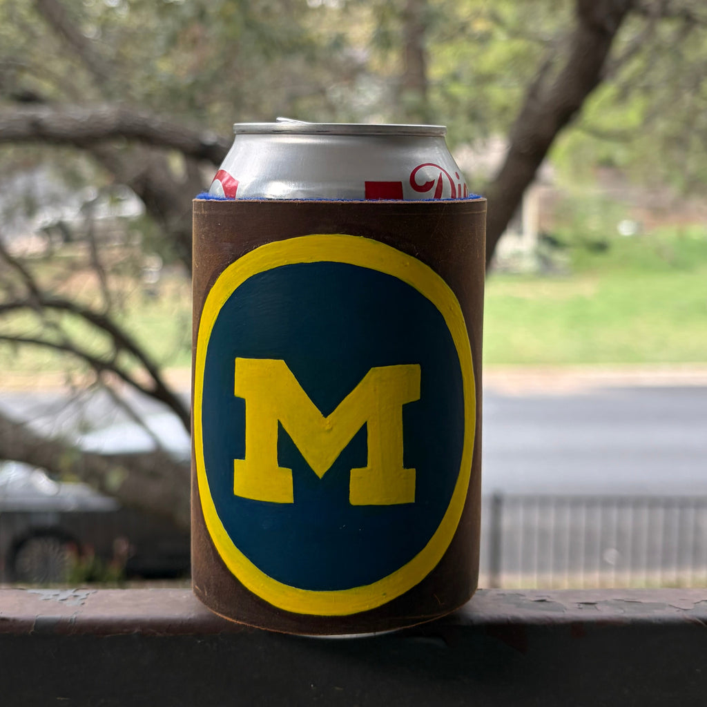 Custom Leather Koozies