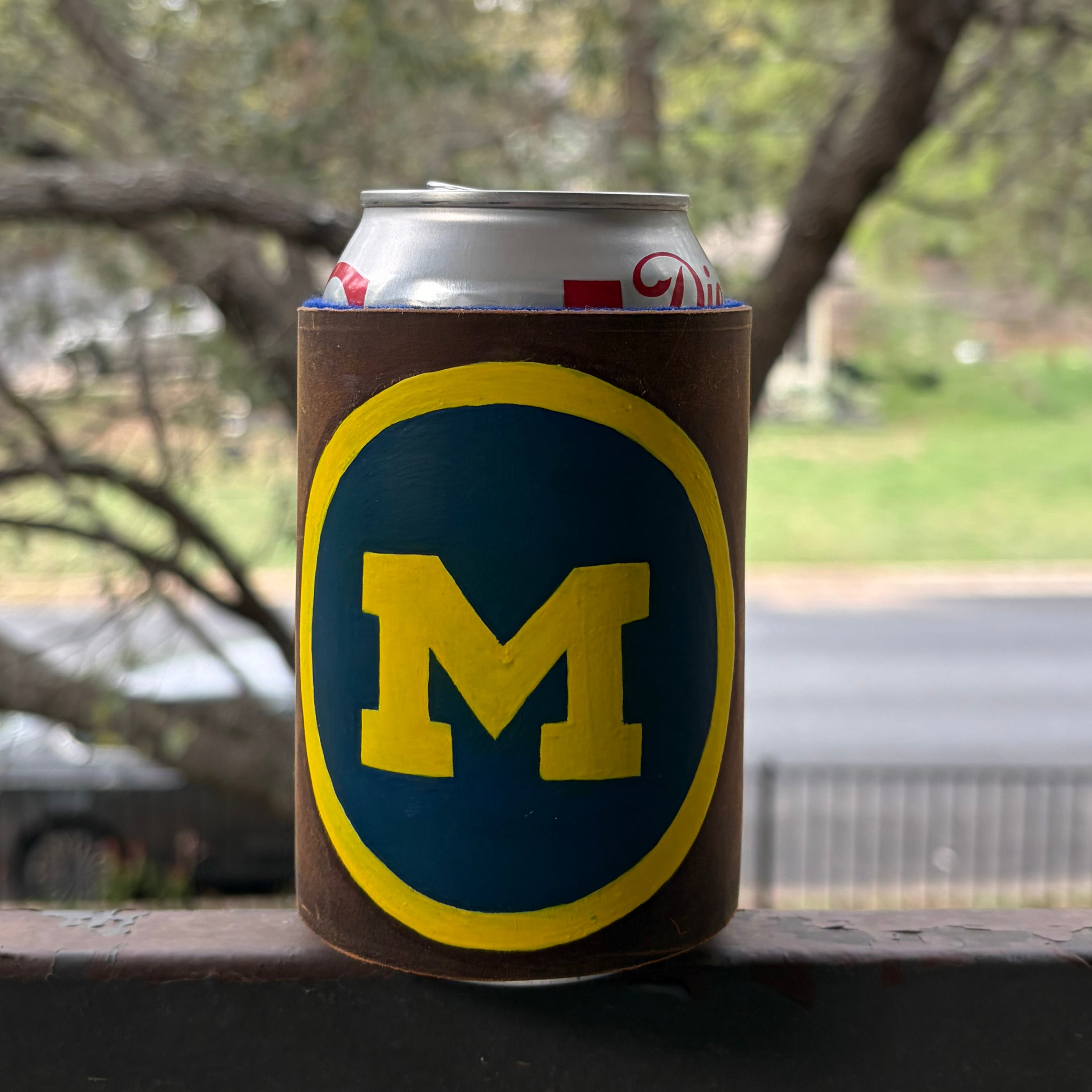 Custom Leather Koozies
