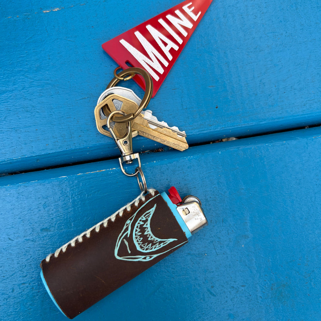 Leather Lighter Case